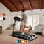 Tapis roulant pieghevole Schwinn SFT3.5 con Bluetooth FTMS, inclinazione elettronica e sistema SoftDrop™.